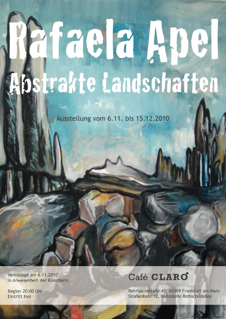 Abstrakte Landschaften. Austellung vom 6.11. bis 15.12.2010